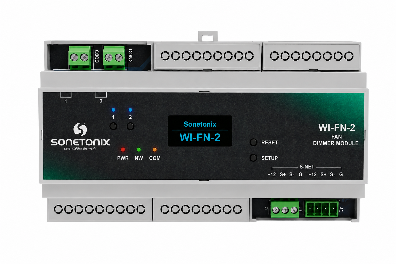Fan Controller 2 Channel DIN Rail