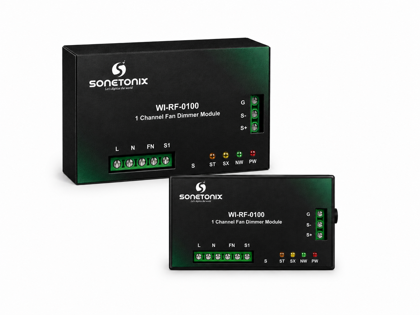 Retrofit 1-Channel FAN Dimmer module