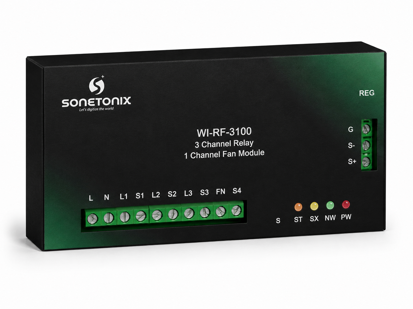 Retrofit 3-Channel Relay and 1-Channel Fan Speed Control Module