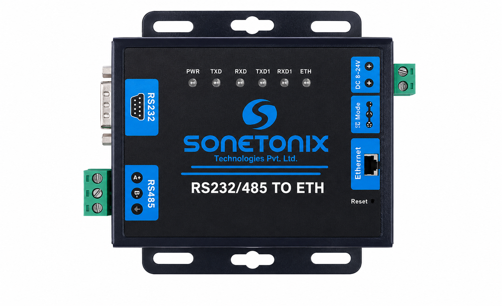 Converter - Ethernet(LAN) to Serial RS-232/S-NET signal 