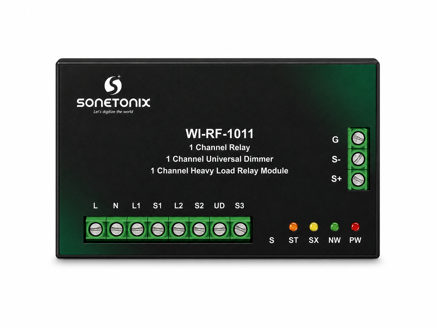 Retrofit 1 Relay, Heavy Load switching and Universal dimming